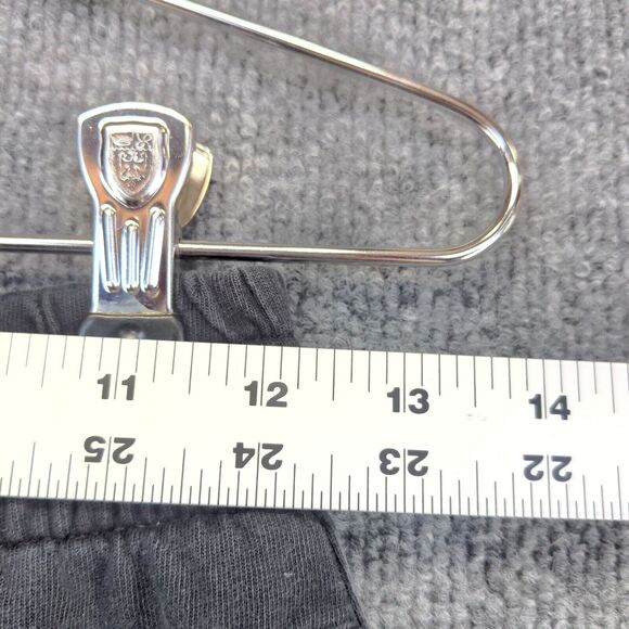 Nike Boys Sweat Shorts Black Size L Cotton Slash Pockets Embroidered Swoosh - Picture 4 of 12